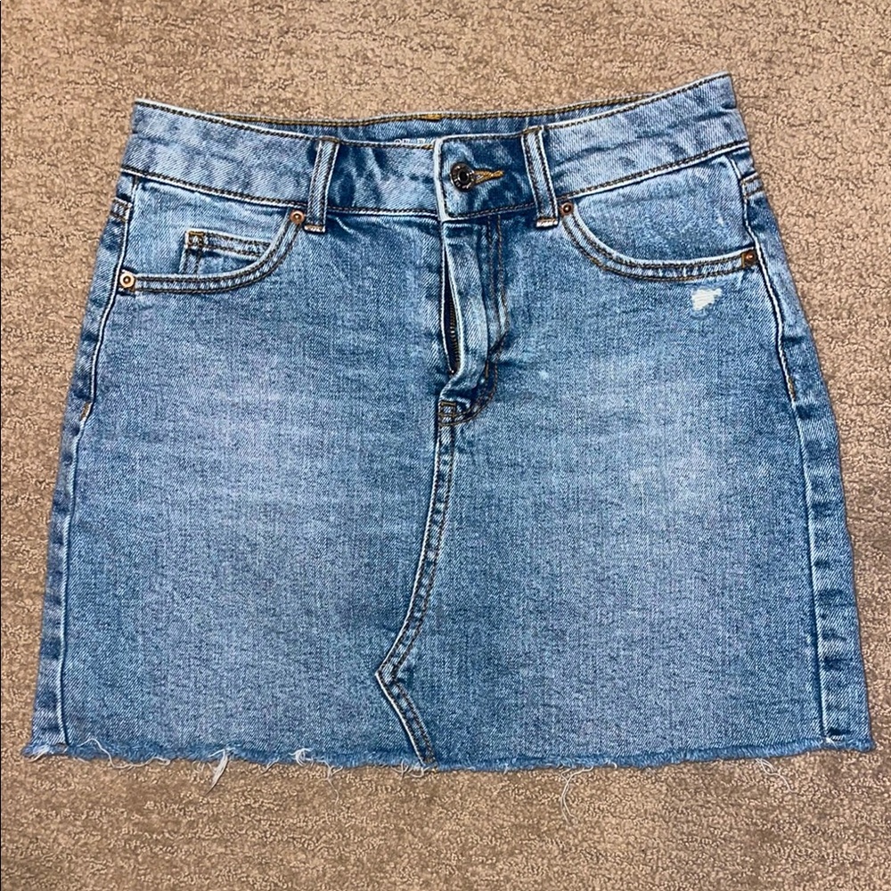 Wild Fable Blue Mini Pencil Skirt Casual